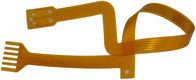 Van de de Kringsonderdompeling van pi materiële Gele Soldermask FPC Flexibele Gedrukte Gouden Oppervlakte 50mmX10mm