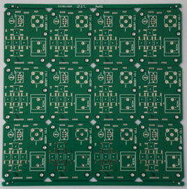de Frequentiepcb van vier lagenpcb met Impedantiecontrole en Onderdompelings het Gouden oppervlakte eindigen