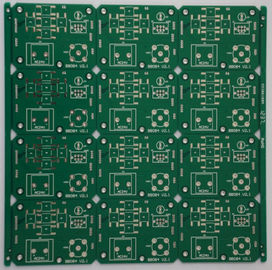 de Frequentiepcb van vier lagenpcb met Impedantiecontrole en Onderdompelings het Gouden oppervlakte eindigen