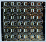 1.6MM dikte Hoge TG PCB FR4 4 van het Zwarte Soldeersellagen Masker met Onderdompelingsgoud