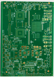 OEM het Goud van de de Vervaardigingsonderdompeling van PCB van het de Dienstenprototype voor gelijkstroom zet Materiaal om