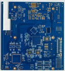 De Vervaardiging van het Prototypepcb van hoge Frequentiepcb Fr4 met Blauw soldeerselmasker voor OEM Elektronika
