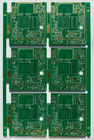 6layer KB Fr4 PCB van de Impedantiecontrole 6 Laag het Goud van 100 Ohmimmerion voor Draadloze Netwerkkaart