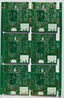 6layer KB Fr4 PCB van de Impedantiecontrole 6 Laag het Goud van 100 Ohmimmerion voor Draadloze Netwerkkaart