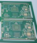 Groene TS 16949 Loodvrije Onderdompelings Gouden PCB voor Vertoningsmateriaal