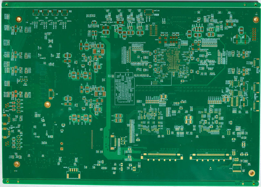 OEM het Goud van de de Vervaardigingsonderdompeling van PCB van het de Dienstenprototype voor gelijkstroom zet Materiaal om
