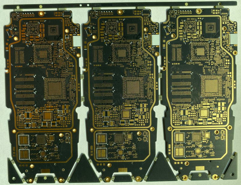 1.6mm thickess2oz grootte: 100X200mm met ENIG-Raad van Oppervlakte Multilayer PCB