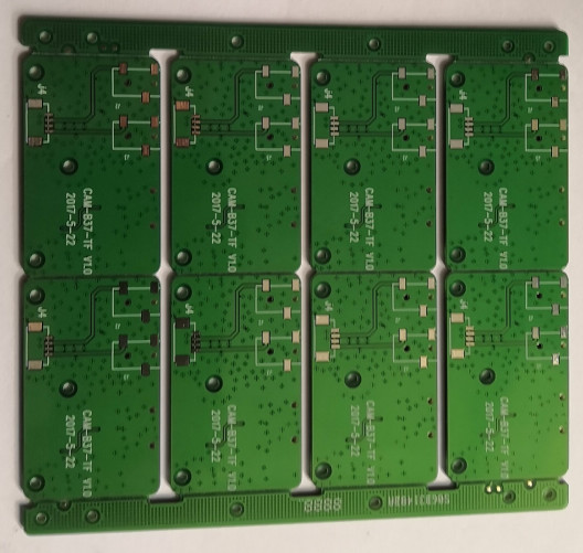 OEM Elektronische Raad 1.2mm van Prototypepcb Dikte 6 Laagontwerp voor Slim Wearable Apparaat