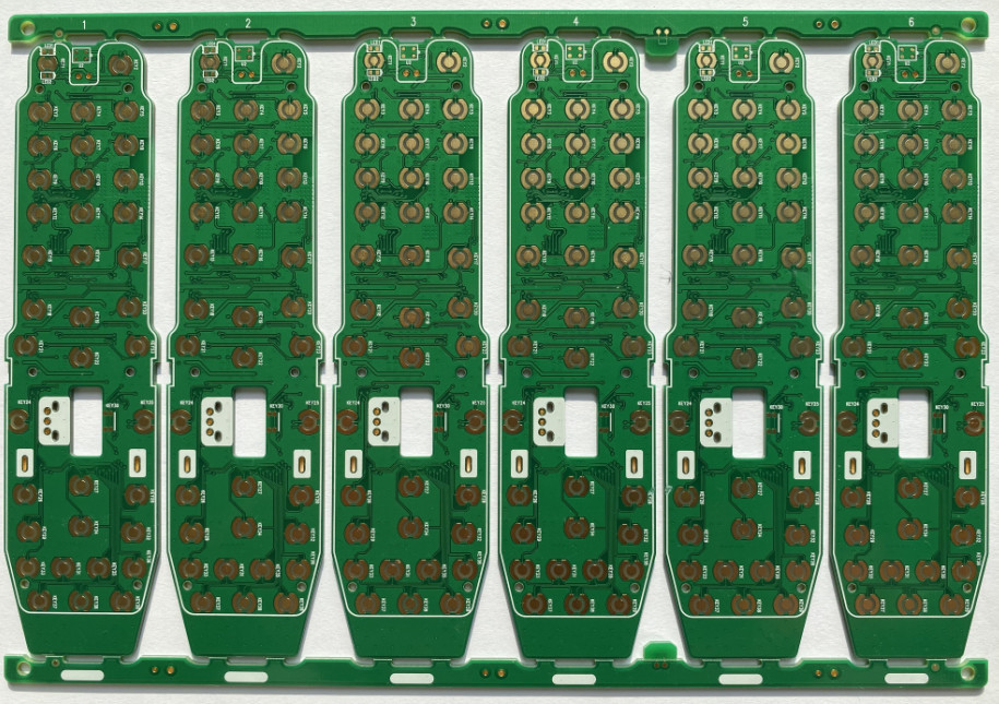 OEM 4 PCB van de Laagfr4 TG180 impedantie contorl met 90hom-waarde Groene Soldermask